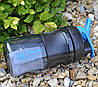 Шейкер спортивний (пляшка) BlenderBottle SportMixer Flip 20oz/590ml Black/Cyan, фото 2