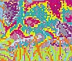 Набір для вишивання за нанесеною на канву схемою "Deer" .AIDA 14CT printed, 29*36 см, фото 9