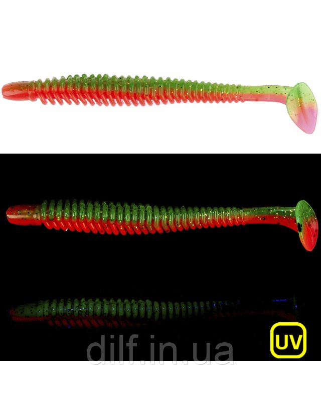 Силікон Kalipso Ronin Shad 4.0" (5шт) 535 A, фото 1