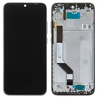 Дисплей Xiaomi RedMi Note 7 | M1901F7G с тачскрином и рамкой, черный, High COF | модуль