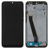 Дисплей Xiaomi RedMi 7 | M1810F6LG | M1810F6LH | M1810F6LI с сенсором и рамкой черный, High COF | модуль