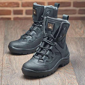 Тактичні берці зимові чорні, військові черевики зима, армійське взуття зсу, чоловічі/жіночі, розмір 36-48