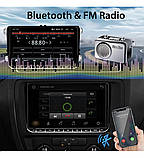 Автомобільний радіоприймач Hikity 9 дюймів, 2 Din, Android, GPS-навігатор, фото 4