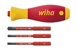 Викрутка з комплектом біт SoftFinish® slimVario electric Wiha 43449