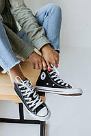 Кеды женские Converse Classic Black High Конверс