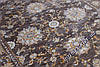 Сучасний прямокутний килим Севен "Косинець", колір коричневий, фото 3