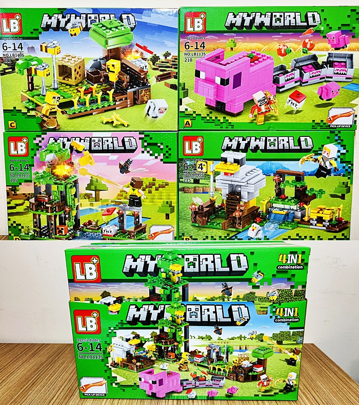Конструктор Minecraft (LB1135), фото 1