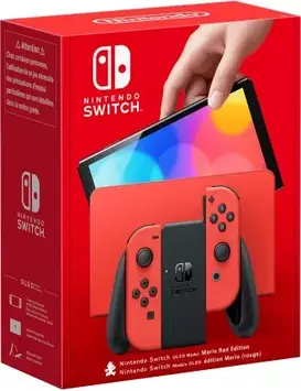 Портативна ігрова приставка Nintendo Switch OLED Model Mario Red Edition