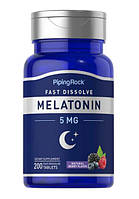 Мелатонін Piping rock MELATONIN  Fast Dissolve 5 mg 200 таблеток