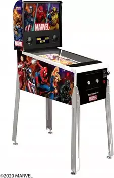 Аркадна консоль 1UP MARVEL Pinball Flipper Machine Console 10 in 1