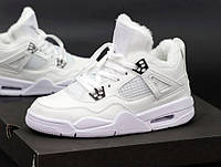 Jordan 4 White Fur