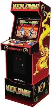 Аркадна консоль 1UP Standing Machine Mortal Kombat Midway RETRO 14 Wi-Fi Games