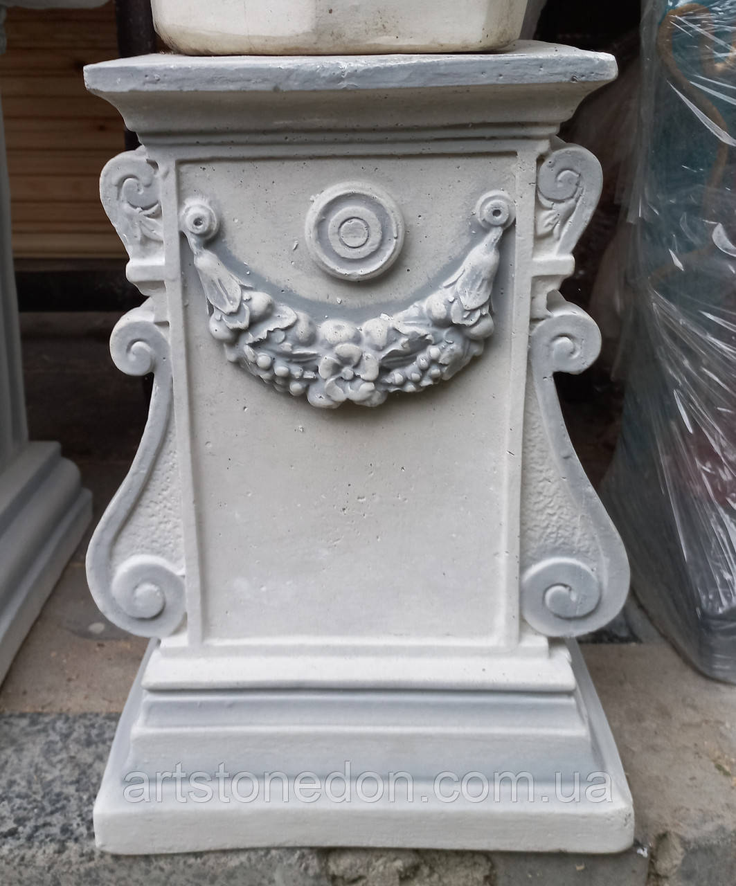 Колона невелика #1 з бетону 30 см, фото 1