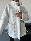 Куртка жіноча хутряна 58212, фото 6