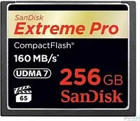 Карта пам'яті SanDisk 256 GB Extreme Pro CompactFlash SDCFXPS-256G-X46