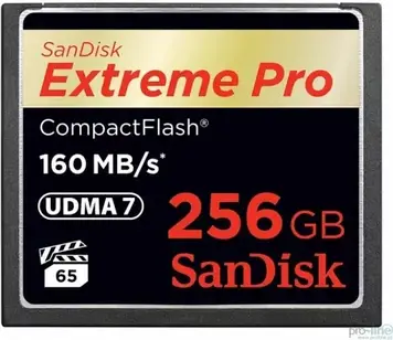 Карта пам'яті SanDisk 256 GB Extreme Pro CompactFlash SDCFXPS-256G-X46