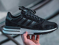 Мужские кроссовки Adidas ZX 500 Black/white