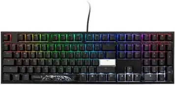 Клавіатура Ducky ONE 2 Backlit PBT MX-Bluek RGB Black