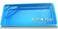 Стекловолоконная чаша Star Pool Venus 6,00x3,25x1,55 м