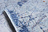 Сучасний прямокутний килим Севен "Вітер", колір синій, фото 5