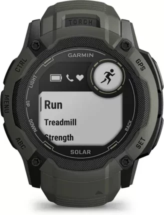 Смарт-годинник Garmin Instinct 2X Solar Moss (0100280505) - фото 5 - id-p1990085669