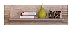 Полиця 90 Грес (Мебель-Сервіс) 928х216х302мм дуб самоа