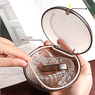 Футляр для каппи, Футляр для ретейнера, футляр для капи, круглий з інструментами, фото 6