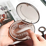 Футляр для каппи, Футляр для ретейнера, футляр для капи, круглий з інструментами, фото 2