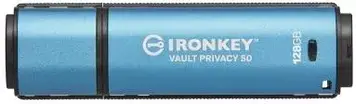 Флешка Kingston 128 GB IronKey Vault Privacy 50 (IKVP50/128GB)