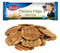 Лакомство для собак Trixie Chicken Chips со вкусом курицы d=4 см 100 г 4011905316277