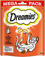 Лакомство для котов Dreamies Cat подушечки со вкусом курицы 180 г