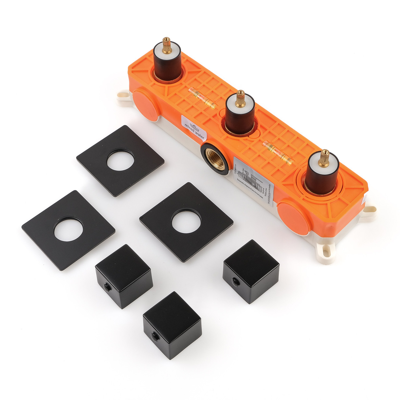 Душева система прихованого монтажу BSKV-20 із змішувачем класичного типу, що вбудовується в стіну.