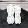 Черевики жіночі зимові спортивного типу білі на хутрі 4265, фото 7