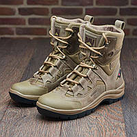 Тактические берцы зимние койот, военные ботинки зима беж, армейская обувь всу, мужские/женские, размер 36-48