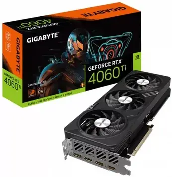 Відеокарта GIGABYTE GeForce RTX 4060 Ti GAMING OC 8G (GV-N406TGAMING OC-8GD)