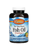 Carlson The Very Finest Fish Oil Natural Orange 700 mg 120 гелевих капсул