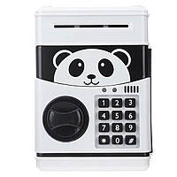 Электронная копилка Панда, детский банкомат с кодовым замком PANDA! Идеально