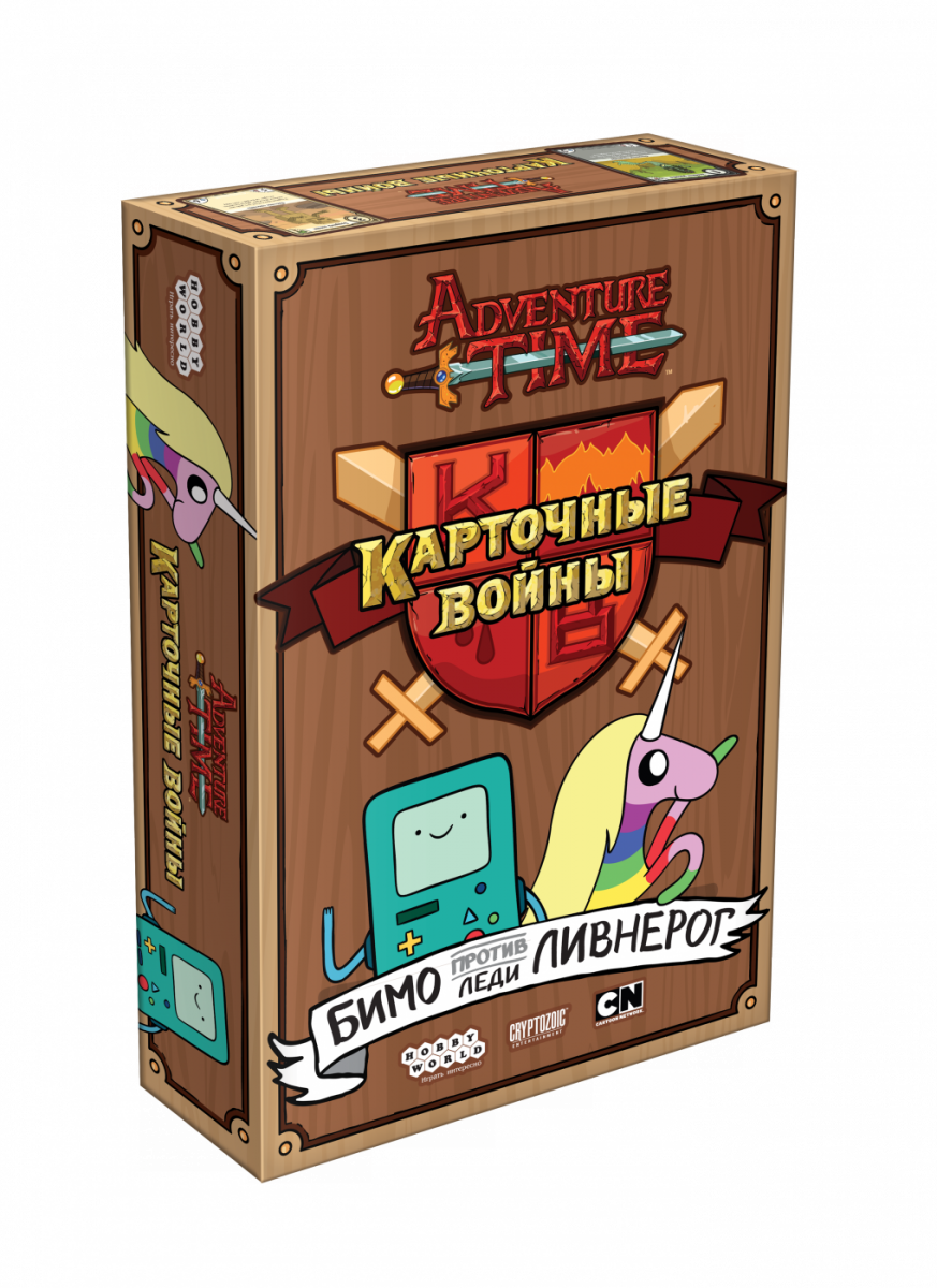 Настільна гра Час пригод: Карткові війни. Бімо проти леді Лівнеріг