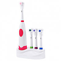 Електрична зубна щітка зі змінними насадками, зубна електрощітки, акумуляторна зубна щітка! BEST
