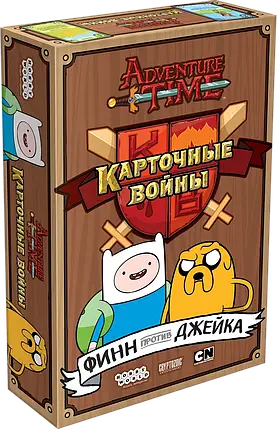 Настільна гра Час пригод: Карткові війни. Фінн проти Джейка., фото 1