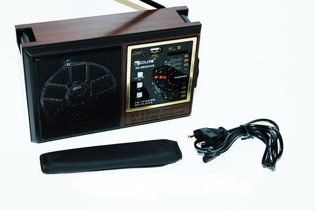 Радіо колонка GOLON RX 9922, USB приймач, FM радіо, радіоприймач, портативна колонка, відмінний товар