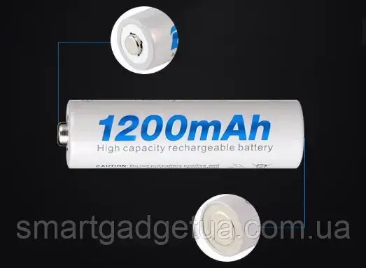 Аккумулятор Beston AA 1.2 V 1200 mAh Ni-Mh Пальчиковый - фото 3 - id-p1990208609