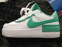 Nike Air Force Shadow White Green