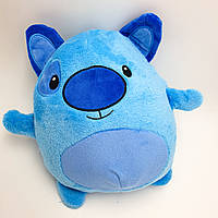 Детская толстовка плед трансформер зверушка подушка халат с капюшоном и рукавами Huggle Pets Hoodie синий!
