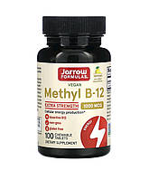 Метил B-12, Methyl B-12 Jarrow Formulas со вкусом лимона 1000 мкг, 100 пастилок