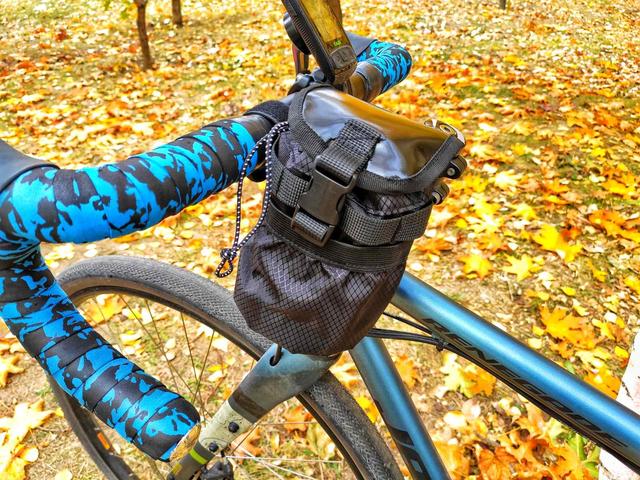 велосумка на руль велосипеда feeder clips lesenok bikepacking