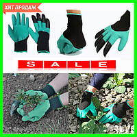 Садовые перчатки с когтями Garden Genie Gloves! Quality