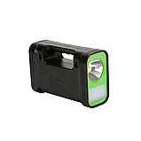 Якісний ручний прожектор ліхтар із повербанком GDPlus GD-12 4500 мА/год із сонячною панеллю/ліхтарем/лампою, фото 7