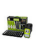 Комплект безперебійного автономного освітлення GDPlus GD-12 4500 мА/год із сонячною панеллю/ліхтарем/лампою, фото 6