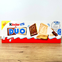 Печиво Kinder DUO із молочним та білим шоколадом 150 г